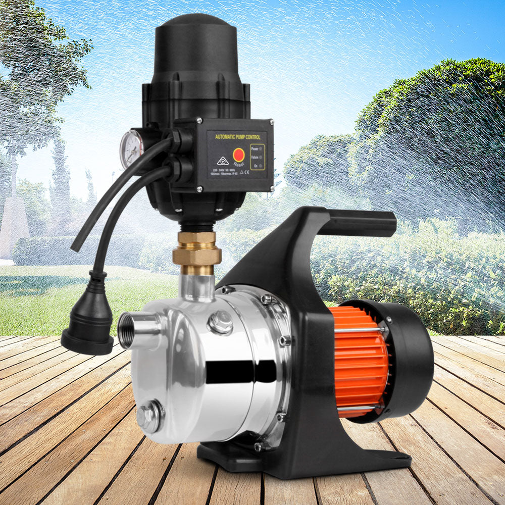 Giantz 1500W High Pressure Garden Water Pump with Auto Controller Giantz