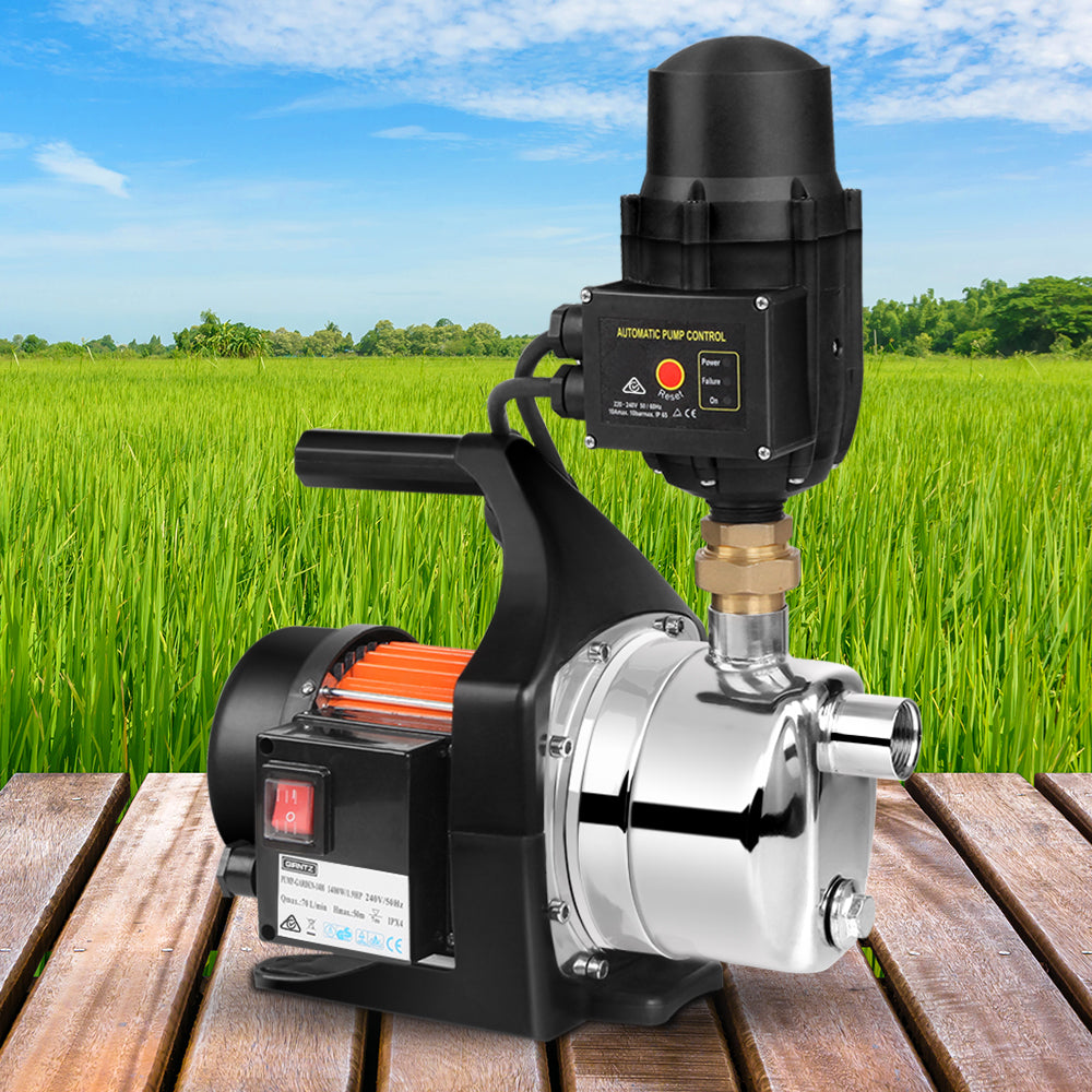 Giantz 1500W High Pressure Garden Water Pump with Auto Controller Giantz