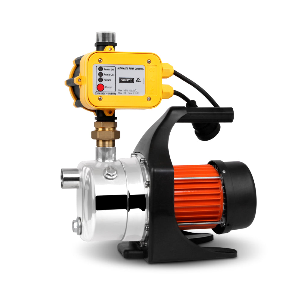Giantz 1500W High Pressure Garden Water Pump with Auto Controller Giantz