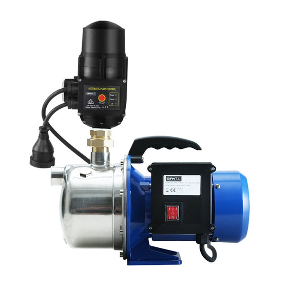 Giantz Garden Water Pump Jet High Pressure Stage Controller Garden Irrigation Giantz