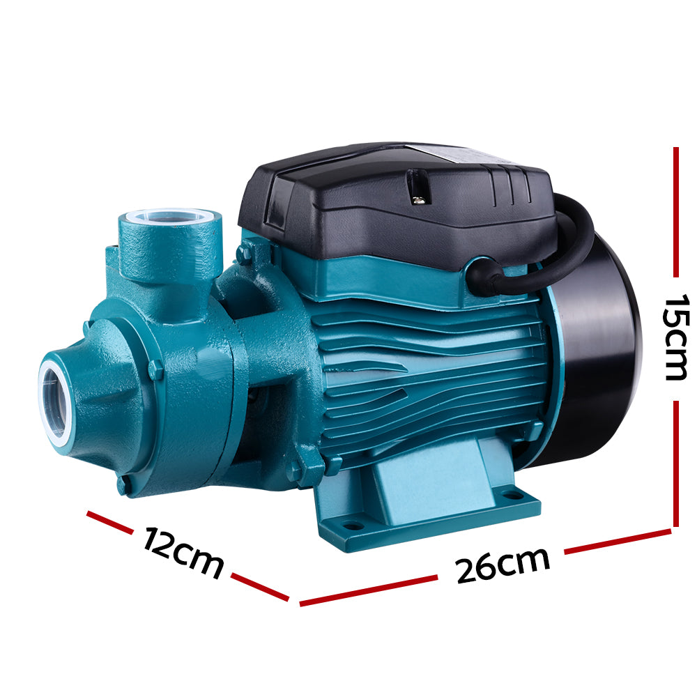 Giantz Peripheral Water Pump Clean Garden Farm Rain Tank Irrigation Electric QB60 Giantz