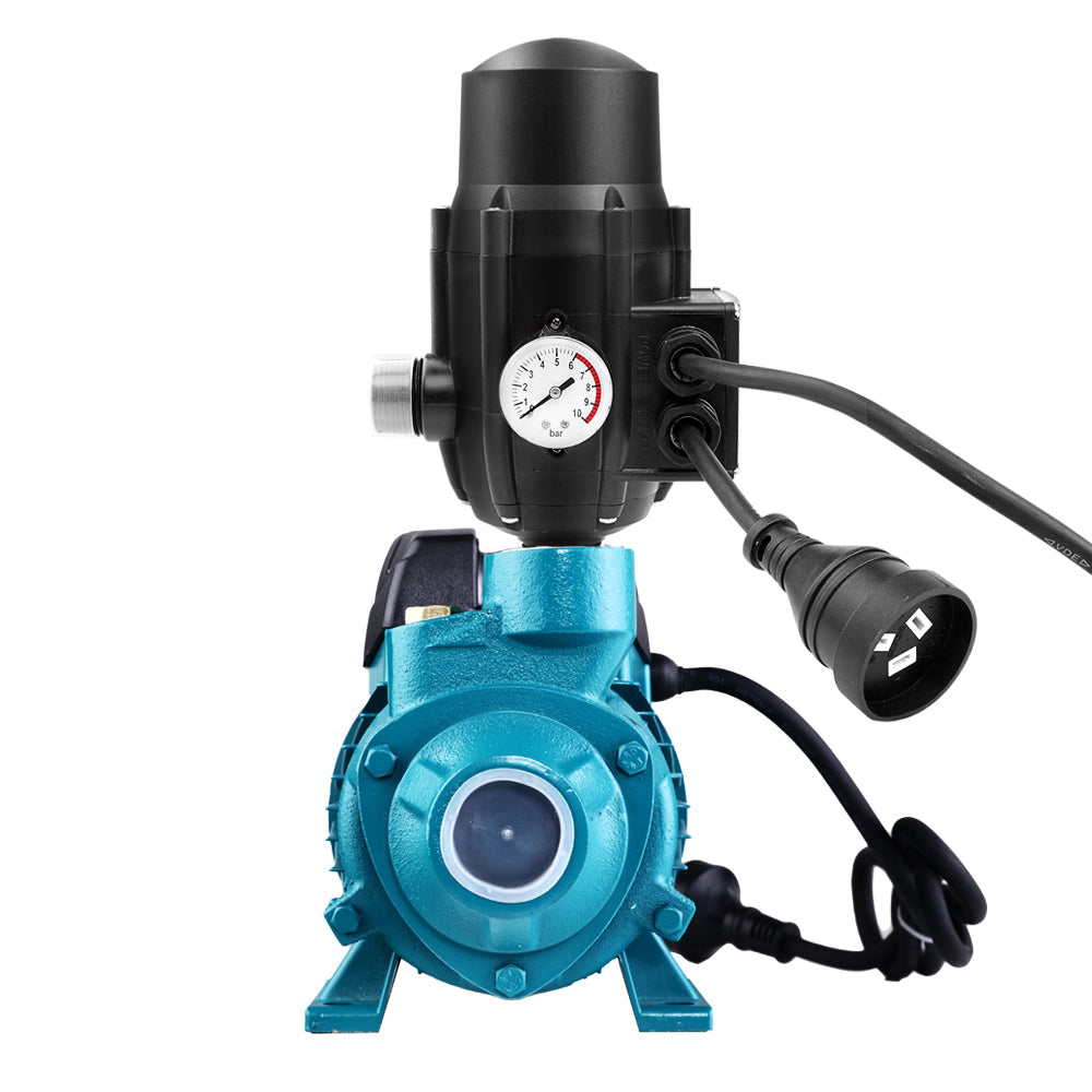 Auto Peripheral Water Pump Electric Clean Garden Farm Rain Tank Irrigation QB60 Giantz