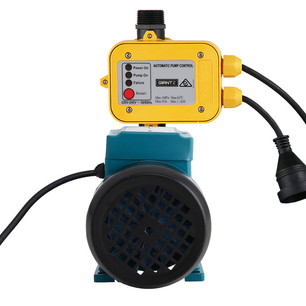 Giantz Peripheral Pump Auto Controller Clean Water Garden Farm Rain Irrigation Giantz