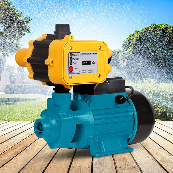 Giantz Auto Peripheral Pump Clean Water Garden Farm Rain Tank Irrigation QB80 Giantz