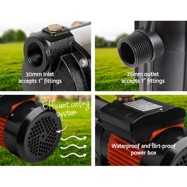 Giantz Water Pump High Pressure Multi Stage Farm Rain Tank Irrigation Garden Giantz