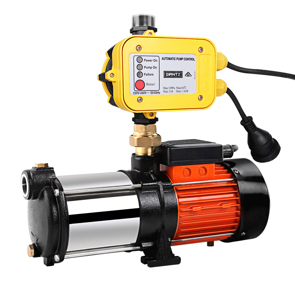 Giantz Water Pressure Pump Multi Stage Auto Garden House Rain Tank Irrigation Giantz