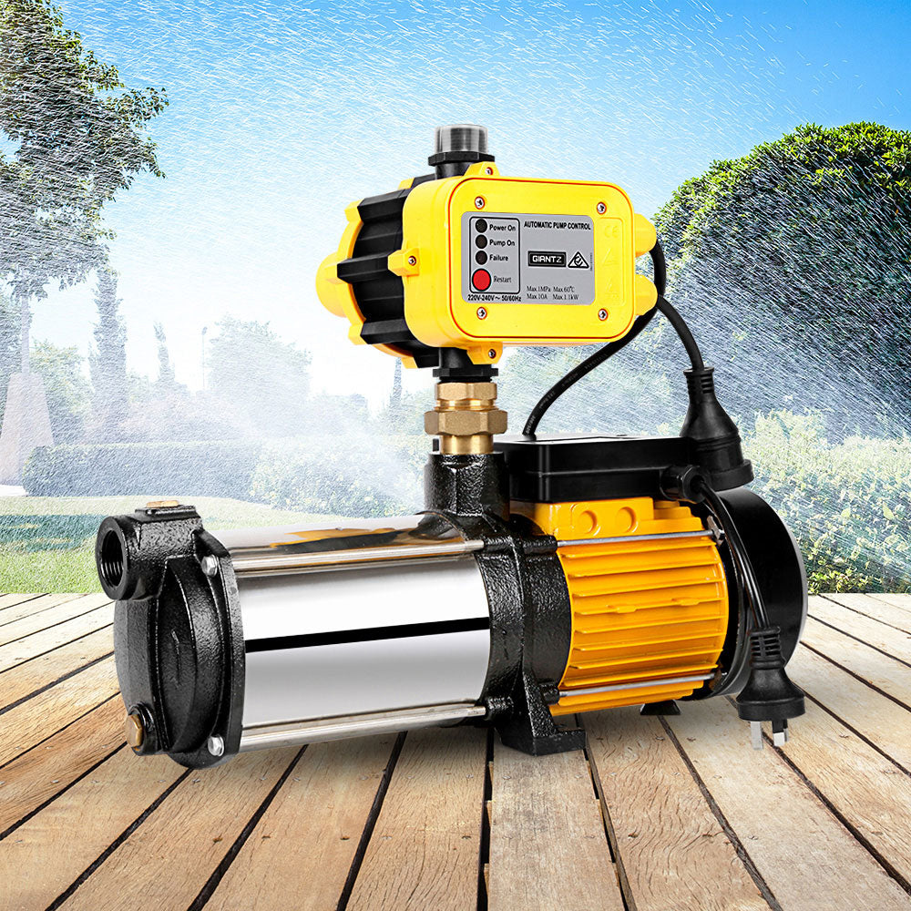 Giantz Water Pump High Pressure Multi Stage Copper Motor Garden Farm Irrigation Giantz