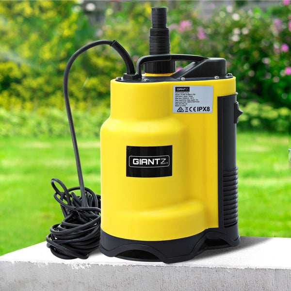 Giantz Garden Water Submersible Pump 750W Dirty Bore Sewerage Tank Well Steel Does not apply