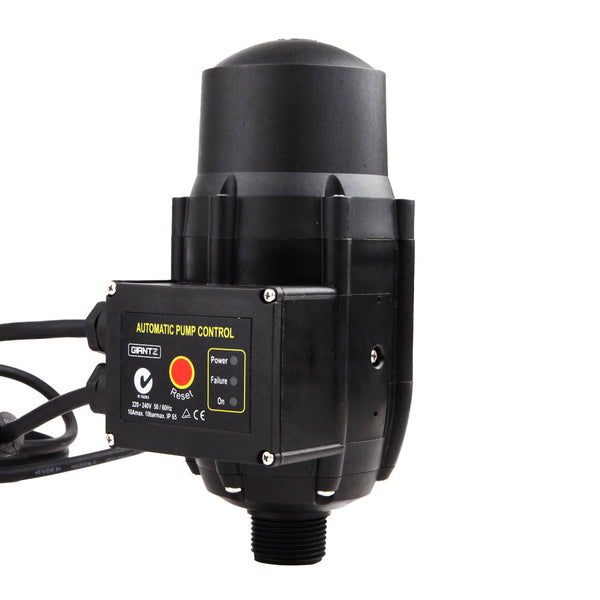 Giantz Adjustable Automatic Electronic Water Pump Controller - Black Giantz