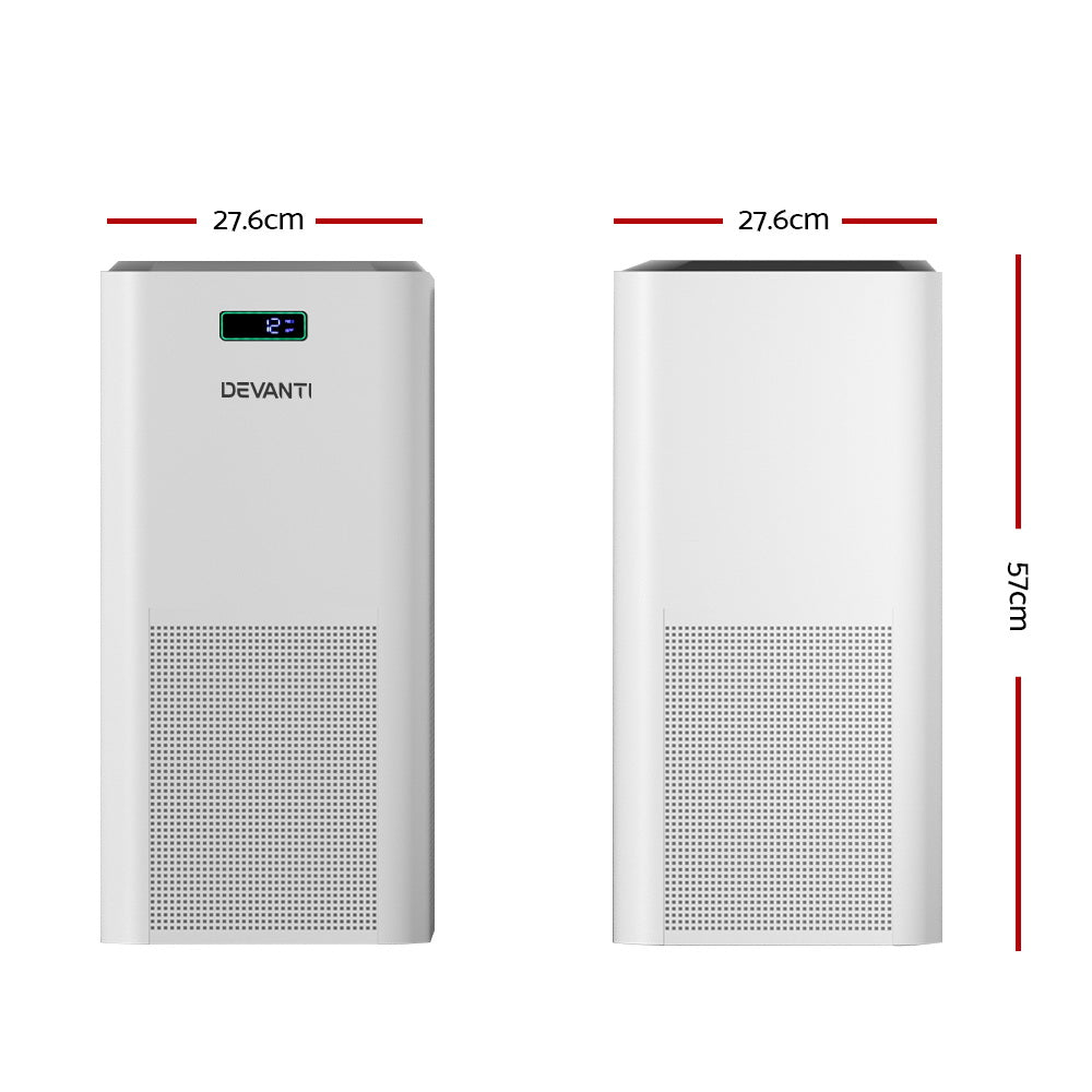 Devanti Air Purifier Home Purifiers HEPA Filter Devanti