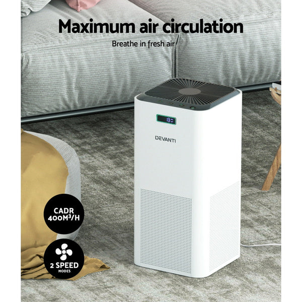 Devanti Air Purifier Home Purifiers HEPA Filter Devanti