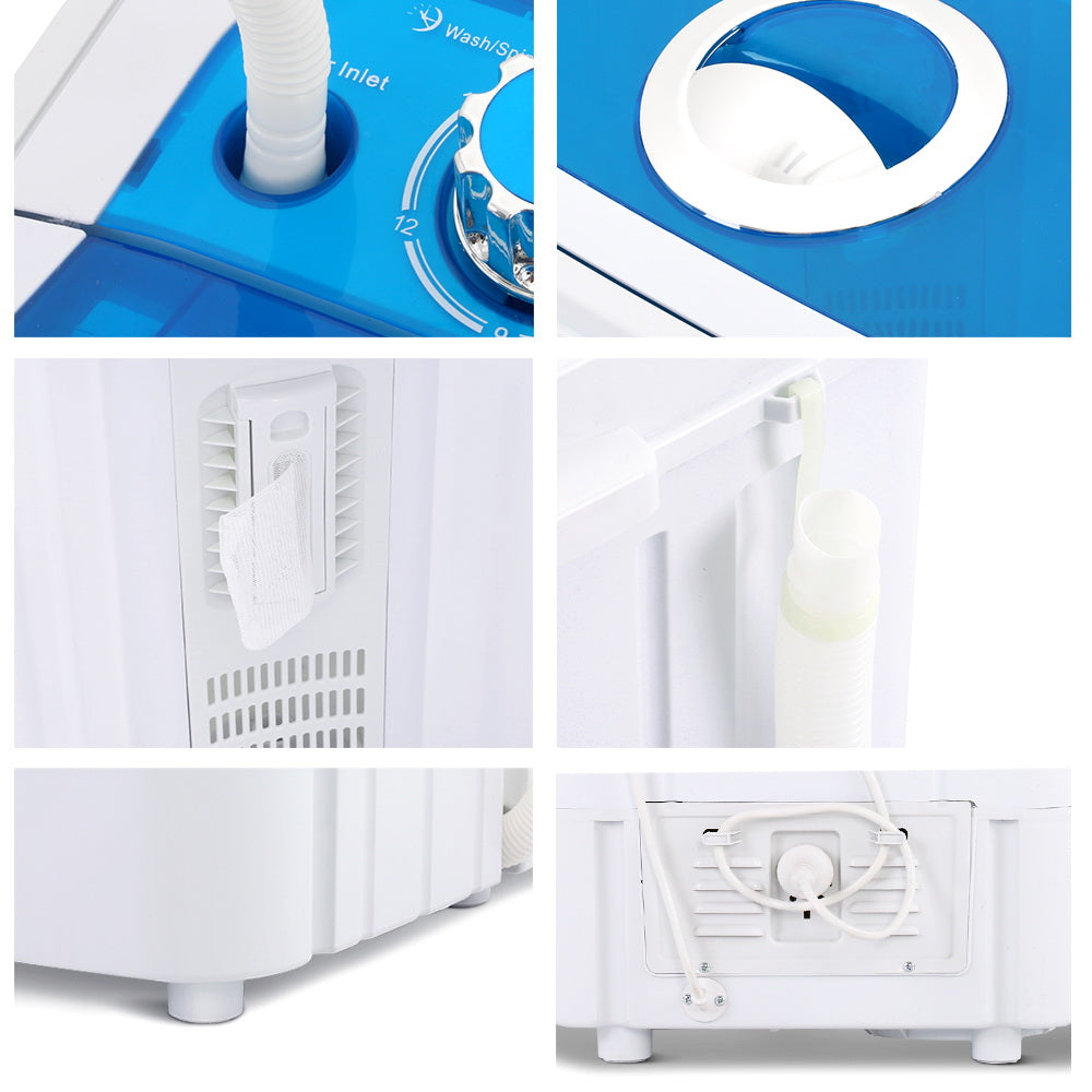 Devanti 4.6KG Mini Portable Washing Machine Devanti
