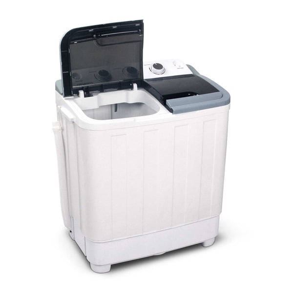 Devanti 5KG Mini Portable Washing Machine - White freeshipping - Awezingly