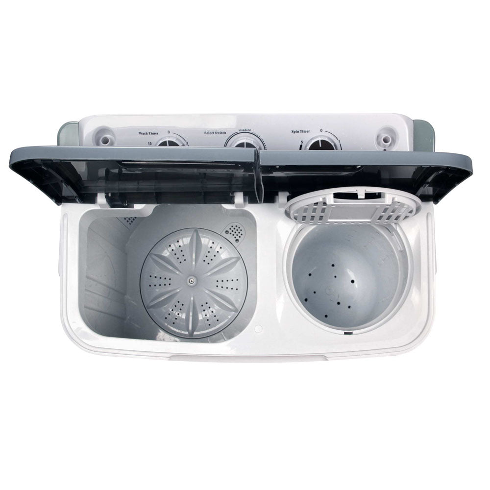 Devanti 5KG Mini Portable Washing Machine - White freeshipping - Awezingly