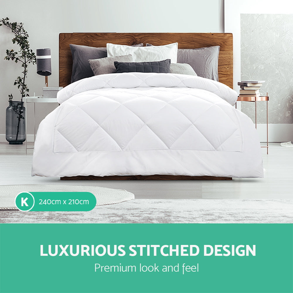 Giselle Bedding King Size 400GSM Microfibre Quilt freeshipping - Awezingly