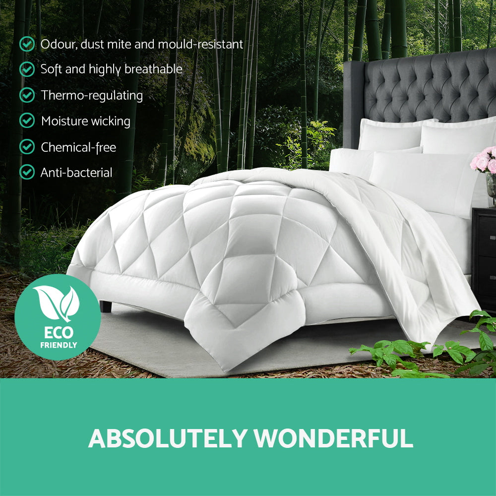 Giselle Bedding King Size 400GSM Microfibre Quilt freeshipping - Awezingly