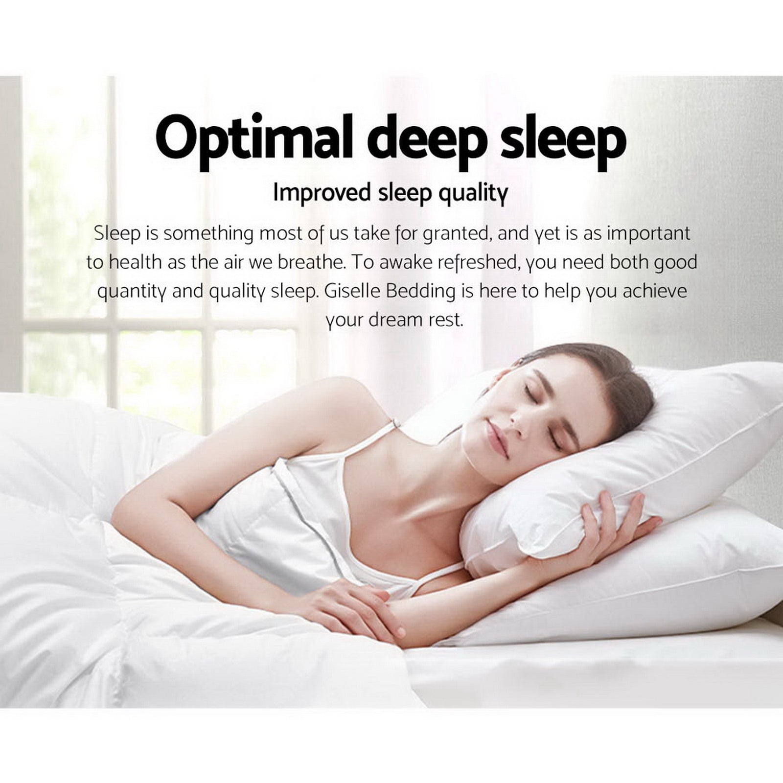 Giselle Bedding Queen Size 800GSM Microfibre Bamboo Microfiber Quilt Giselle Bedding