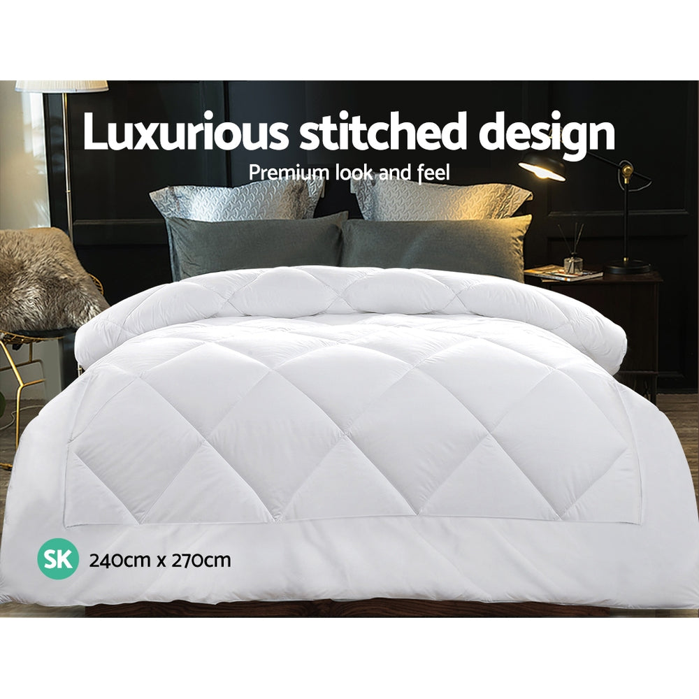 Giselle Bedding Microfiber Microfibre Bamboo Quilt Duvet Cover Doona Winter Super King freeshipping - Awezingly