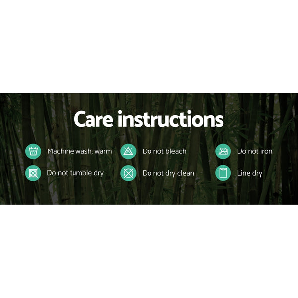 Giselle Bedding Microfiber Microfibre Bamboo Quilt Duvet Cover Doona Winter Super King freeshipping - Awezingly