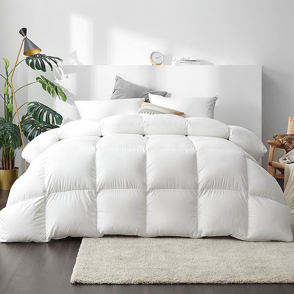 Giselle Duck Down Feather Quilt 700GSM Blanket Duvet Cover Doona Winter Queen freeshipping - Awezingly