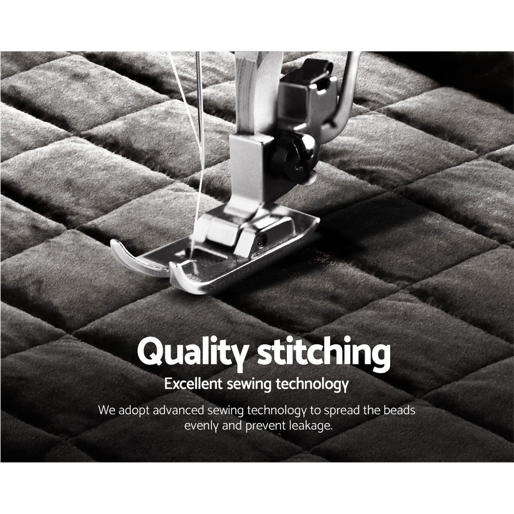 Giselle Bedding Faux Mink Quilt King Size Charcoal Giselle Bedding