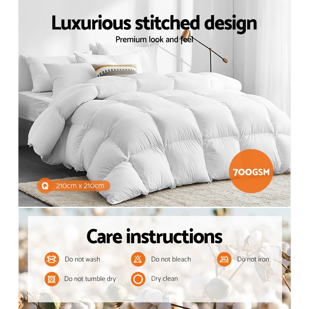 Giselle Bedding Queen Size Goose Down Quilt freeshipping - Awezingly