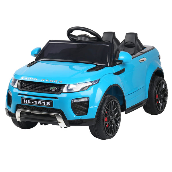 Rigo Ride On Car Toy Kids Electric Cars 12V Battery SUV Blue RIGO
