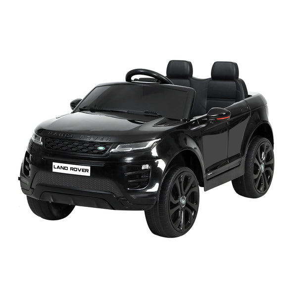 Kids Ride On Car Licensed Land Rover 12V Electric Car Toys Battery Remote Black RIGO