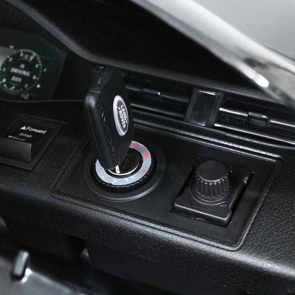 Kids Ride On Car Licensed Land Rover 12V Electric Car Toys Battery Remote Black RIGO