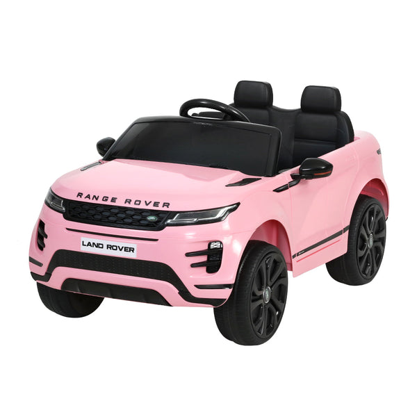 Kids Ride On Car Licensed Land Rover 12V Electric Car Toys Battery Remote Pink RIGO