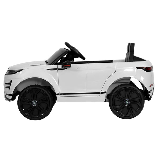 Kids Ride On Car Licensed Land Rover 12V Electric Car Toys Battery Remote White RIGO