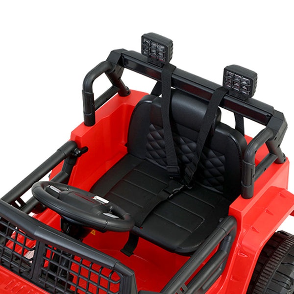 Rigo Kids Ride On Car Electric 12V Car Toys Jeep Battery Remote Control Red Rigo