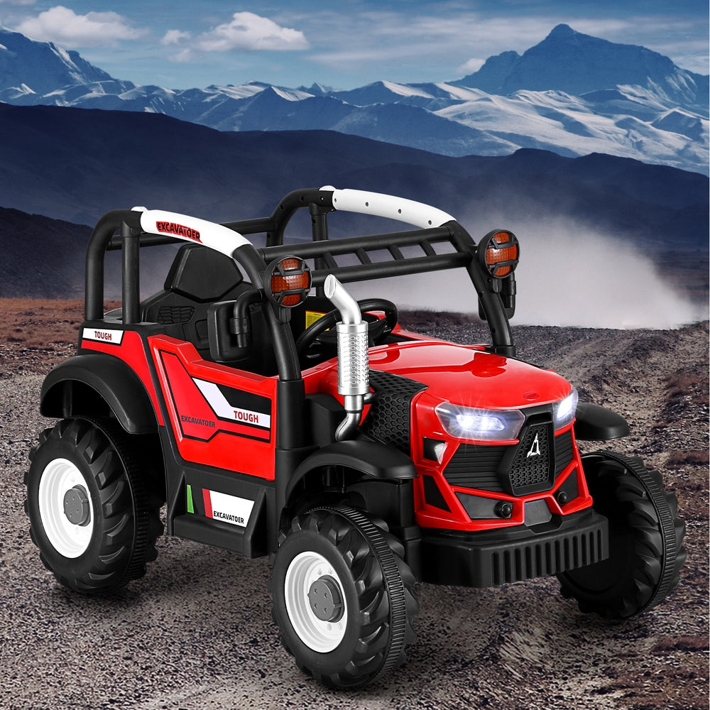 Rigo Kids Electric Ride On Car Off Road Jeep Remote 12V Red RIGO