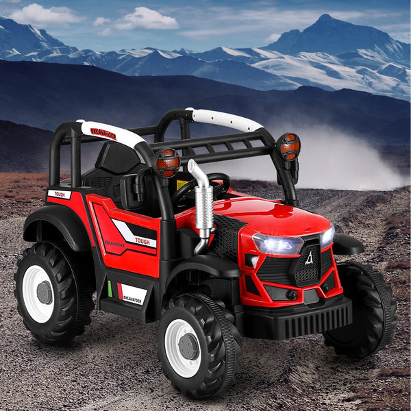 Rigo Kids Electric Ride On Car Off Road Jeep Remote 12V Red RIGO