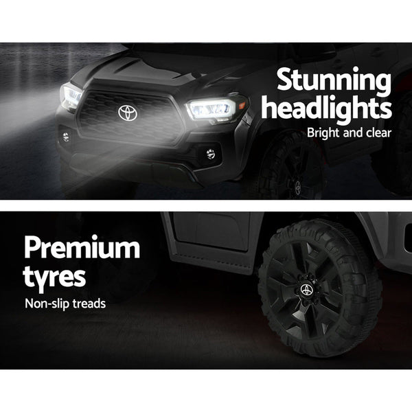 Toyota Ride On Car Kids Electric Toy Cars Tacoma Off Road Jeep 12V Battery Black Does not apply