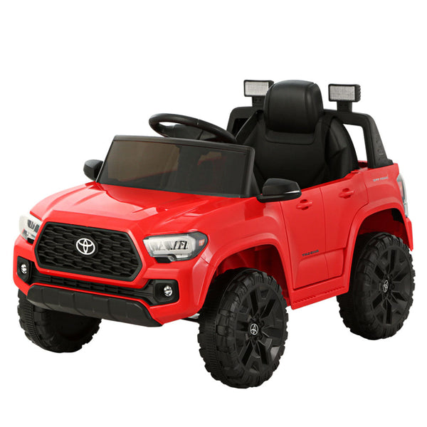Toyota Ride On Car Kids Electric Toy Cars Tacoma Off Road Jeep 12V Battery Red Does not apply