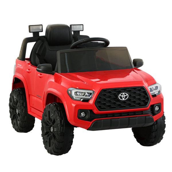Toyota Ride On Car Kids Electric Toy Cars Tacoma Off Road Jeep 12V Battery Red Does not apply