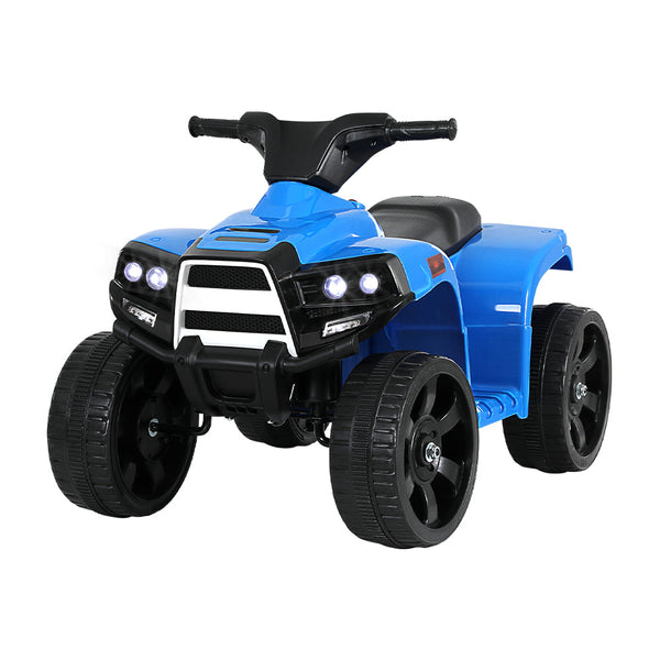 Rigo Kids Ride On ATV Quad Motorbike Car 4 Wheeler Electric Toys Battery Blue RIGO
