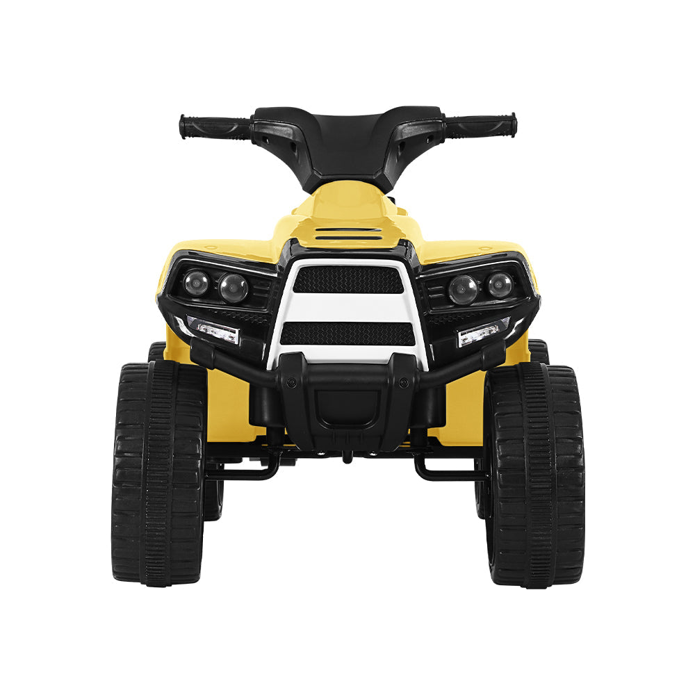 Rigo Kids Ride On ATV Quad Motorbike Car 4 Wheeler Electric Toys Battery Yellow Rigo