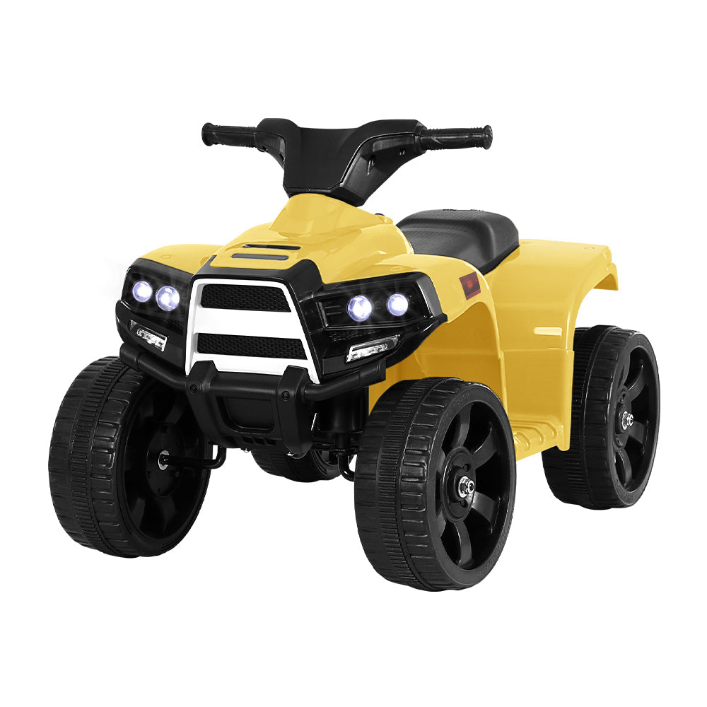 Rigo Kids Ride On ATV Quad Motorbike Car 4 Wheeler Electric Toys Battery Yellow Rigo