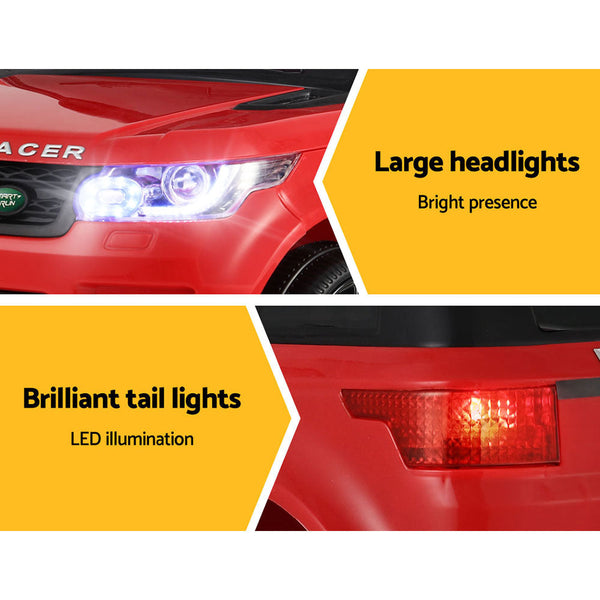 Rigo Kids Ride On Car 12V Electric Toys Cars Battery Remote Control Red RIGO