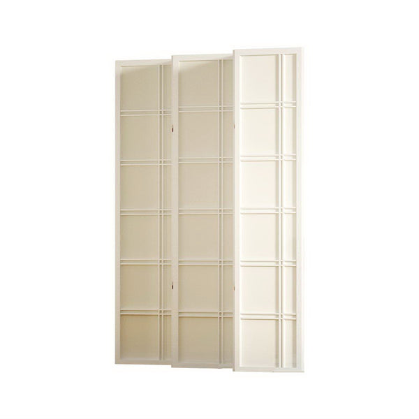 Artiss Room Divider Screen Privacy Wood Dividers Stand 6 Panel Nova White Artiss