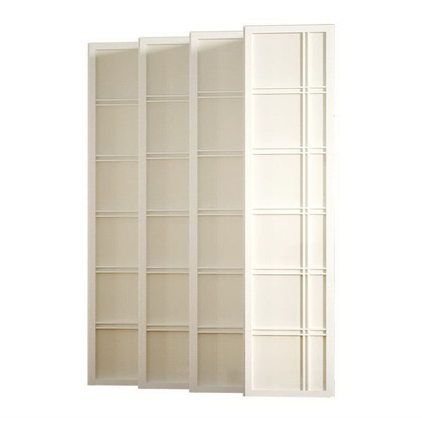 Artiss Room Divider Screen Privacy Wood Dividers Stand 8 Panel Nova White Artiss