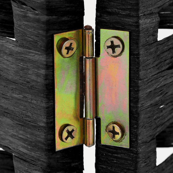 Artiss 4 Panel Room Divider Screen Privacy Timber Foldable Dividers Stand Black Artiss