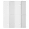 Artiss 4 Panel Room Divider Screen 164x170cm Pegboard White