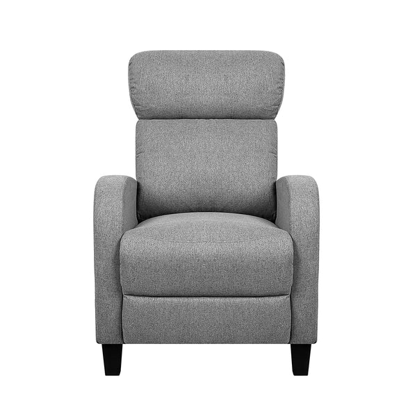 Artiss Fabric Reclining Armchair - Grey freeshipping - Awezingly