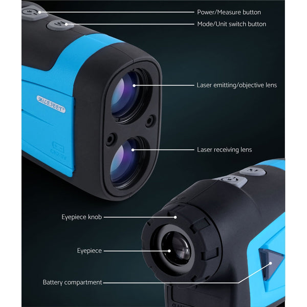 Golf Laser Range Finder 600M Hunting Rangefinder Distance Height Speed Measure freeshipping - Awezingly