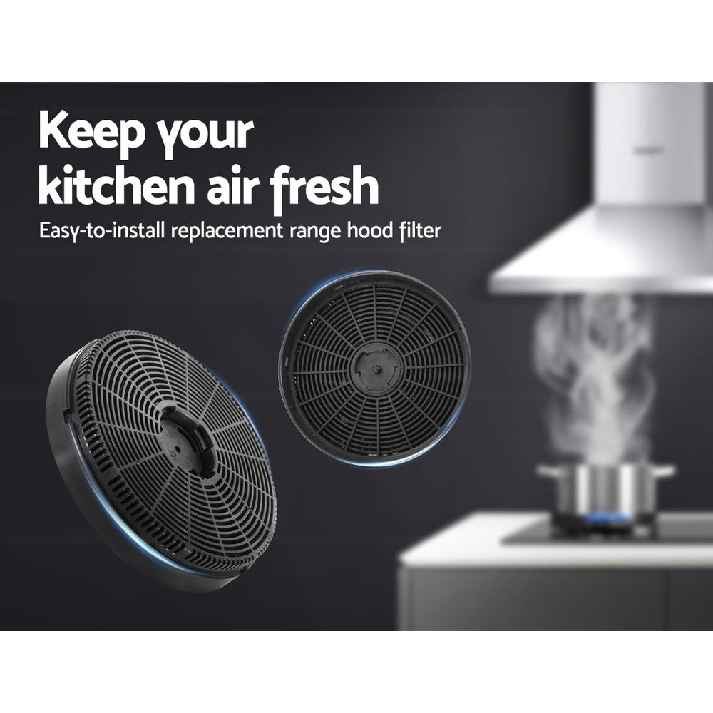 Devanti Range Hood Rangehood Carbon Charcoal Filters Under Cupboard Replacement For Ductless Ventless freeshipping - Awezingly