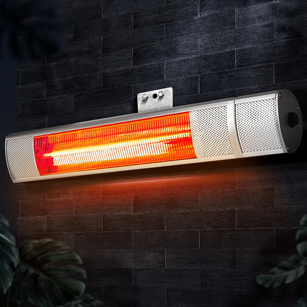 Devanti Electric Infrared Strip Heater Radiant Heaters Reamote control 2000W Devanti