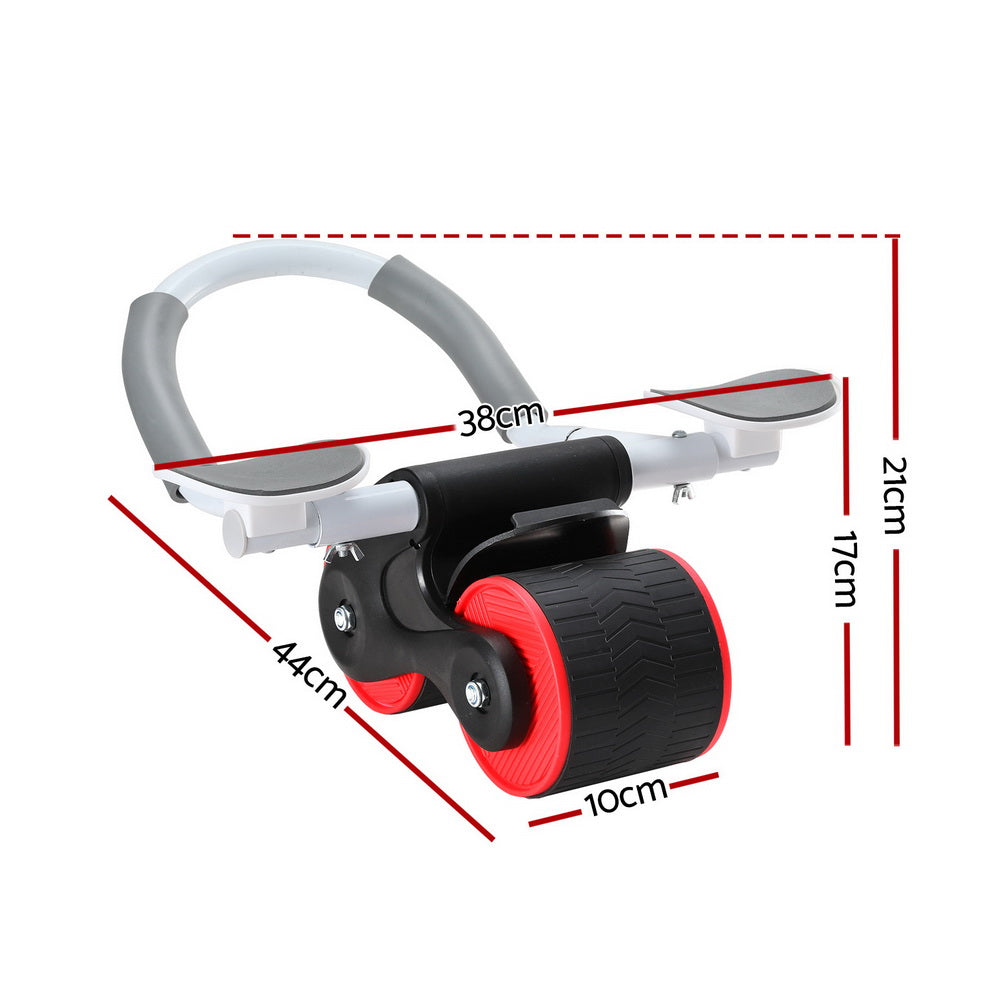 Everfit Ab Roller Automatic Rebound Abdominal Wheel with Knee Pad Home Gym Sport Everfit